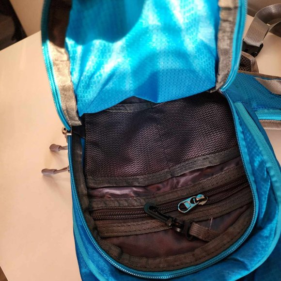 EUC Bright Blue Small Sling Pack - Picture 2 of 8